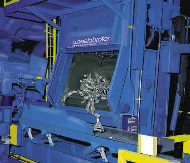 Overhead Monorail Shot Blast Machines